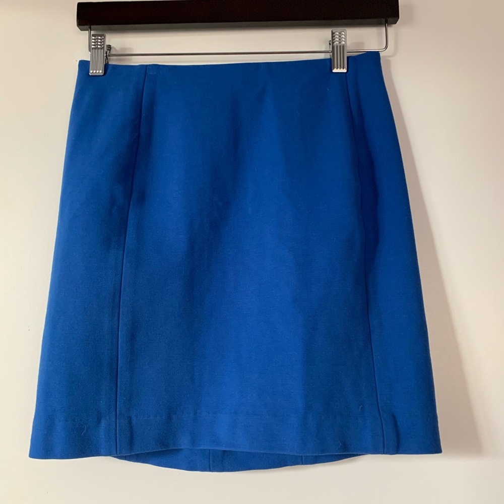 Ann Taylor Blue Skirt Petite 2